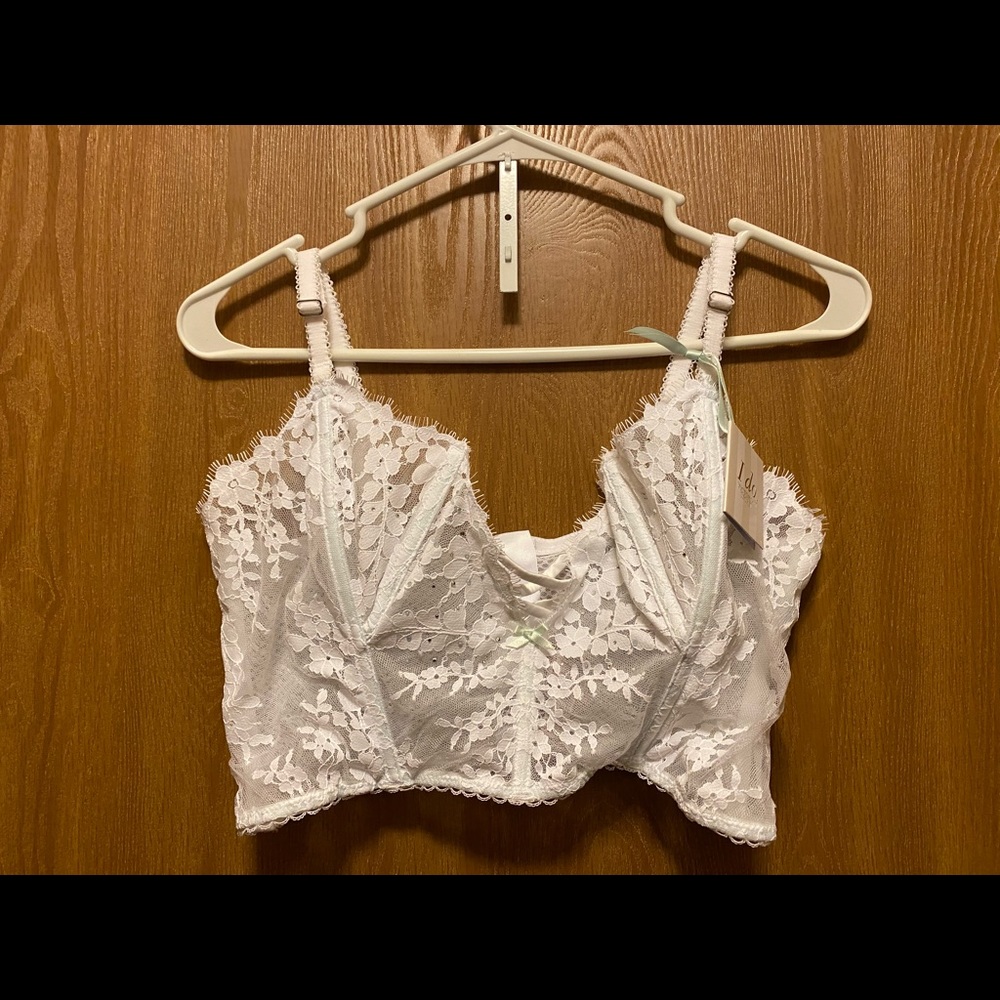 Victoria’s Secret Embellished Unlined Longline Bra